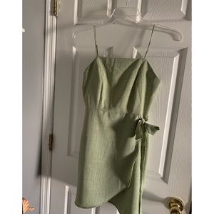 Altar’d State Sage Green dress Size Medium